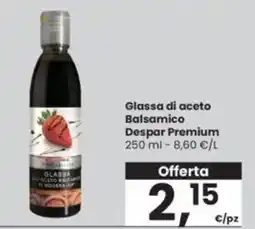 Interspar Glassa di aceto Balsamico Despar Premium offerta