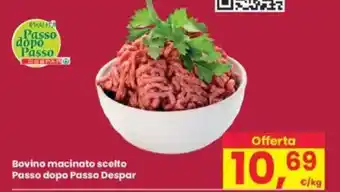 Interspar Bovino macinato scelto Passo dopo Passo Despar offerta