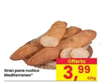 Interspar Gran pane rustico Mediterraneo offerta