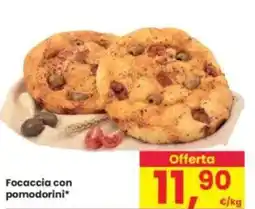 Interspar Focaccia con pomodorini offerta