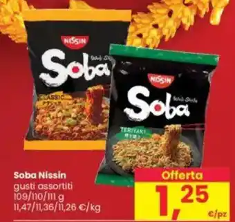 Interspar Soba Nissin offerta