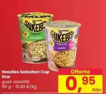 Interspar Noodles Saikebon Cup Star offerta