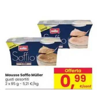 Interspar Mousse Soffio Müller offerta