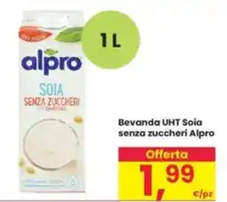 Interspar Bevanda UHT Soia senza zuccheri Alpro offerta