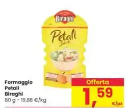 Interspar Formaggio Petali Biraghi offerta