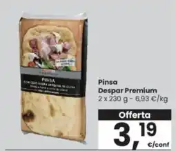 Interspar Pinsa Despar Premium offerta