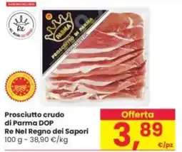 Interspar Prosciutto crudo di Parma DOP Re Nel Regno dei Sapori offerta