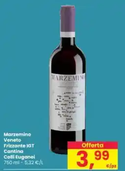 Interspar Marzemino Veneto Frizzante IGT Cantina Colli Euganei offerta