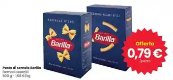 Interspar Pasta di semola Barilla offerta