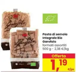 Interspar Pasta di semola Integrale Bio Garofalo offerta