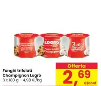 Interspar Funghi trifolati Champignon Logrò offerta