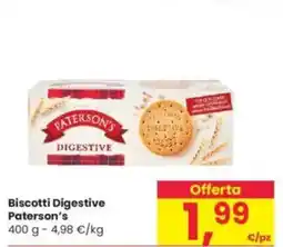 Interspar Biscotti Digestive Paterson's offerta