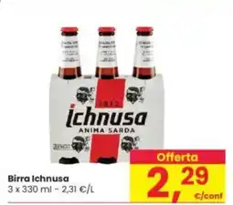 Interspar Birra Ichnusa offerta