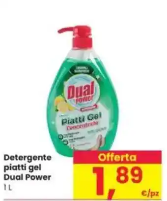 Interspar Detergente piatti gel Dual Power offerta