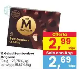 Interspar 12 Gelati Bomboniera Magnum offerta