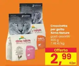 Interspar Crocchette per gatto Almo Nature offerta