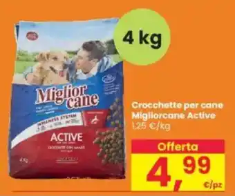 Interspar Crocchette per cane Migliorcane Active offerta