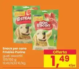 Interspar Snack per cane Friskies Purina offerta