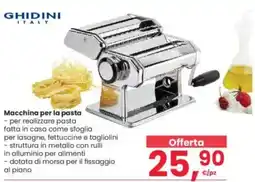 Interspar GHIDINI Macchina per la pasta offerta