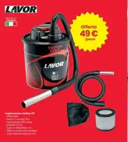 Interspar LAVOR Aspiracenere Ashley 411 offerta