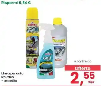 Interspar Linea per auto Rhutten offerta