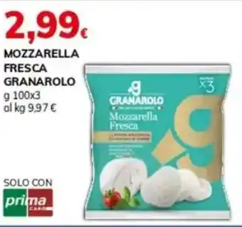 Basko Mozzarella fresca GRANAROLO offerta