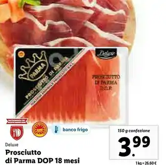Lidl Prosciutto di parma offerta