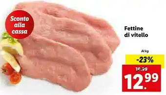 Lidl Vitello offerta
