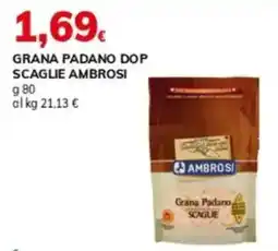 Basko Grana padano dop scaglie ambrosi offerta