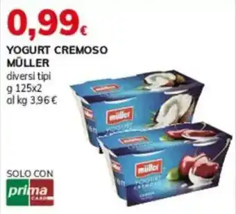 Basko Yogurt cremoso MÜLLER offerta