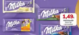 Basko Milka cioccolato offerta