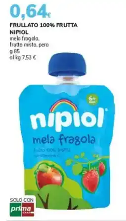 Basko Frullato 100% frutta NIPIOL offerta