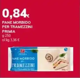 Basko Pane morbido per tramezzini PRIMIA offerta