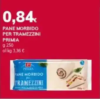 Basko Pane morbido per tramezzini PRIMIA offerta