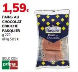 Basko Pains au chocolat brioche PASQUIER offerta