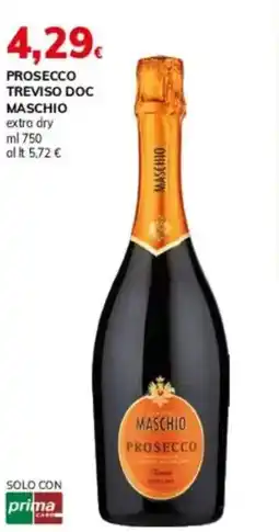 Basko Prosecco treviso doc MASCHIO offerta