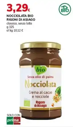 Basko Nocciolata bio RIGONI DI ASIAGO offerta