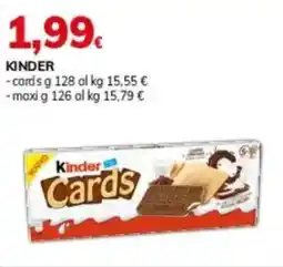 Basko KINDER -cards -maxi offerta