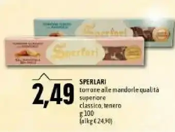 Emi Supermercati Torrone alle mandorle 100 g offerta