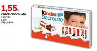 Basko Kinder cioccolato offerta