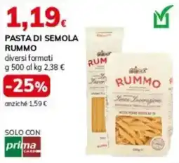 Basko Pasta di semola RUMMO offerta