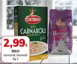 Basko CURTIRISO RISO carnaroli, basmati offerta