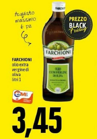 Emi Supermercati Olio extravergine di oliva offerta