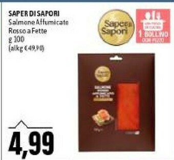 Emi Supermercati Salmone rosso affumicato a fette 100 g(ml) offerta