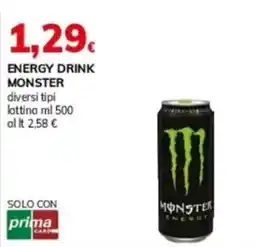 Basko Energy drink MONSTER offerta