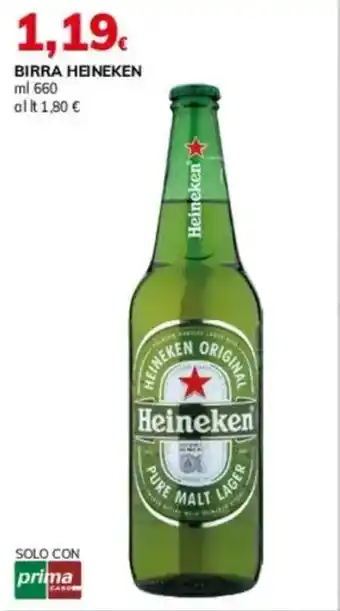 Basko Birra HEINEKEN offerta