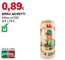 Basko Birra MORETTI offerta