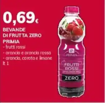 Basko Bevande di frutta zero PRIMIA offerta