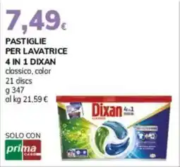 Basko Pastiglie per lavatrice 4 in 1 DIXAN offerta