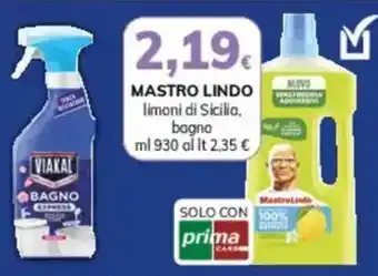 Basko VIAKAL MASTRO LINDO limoni di Sicilia, bagno offerta